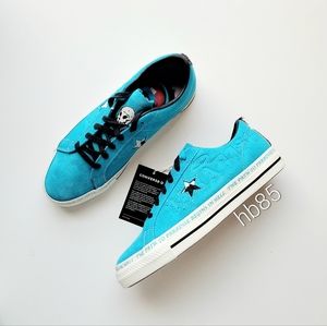 Converse One Star Pro Ox Sean Pablo Rapid Teal Black Egret Women's 7.5